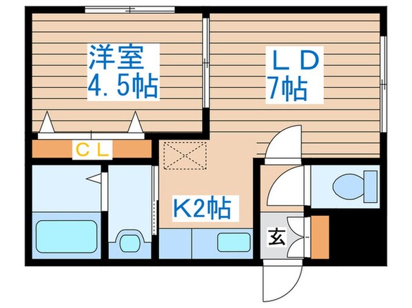 エクセレント壱番館の物件間取画像